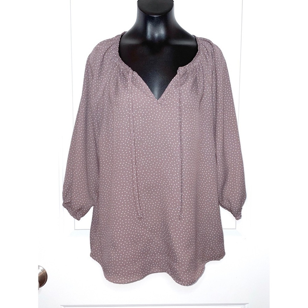 Purple blouse